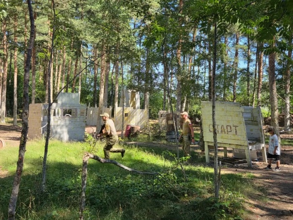 Практический этап игры Казачий Сполох на Хуторе Приморский
