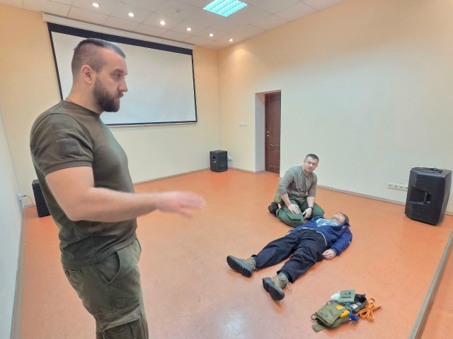 Балтийский Сокол: занятие по безопасности и взаимопомощи